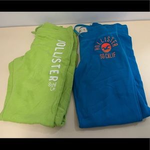 2 Hollister sweat pants